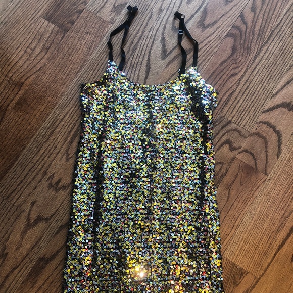 Free People Other - Free People Sequin XS short dress/tank top